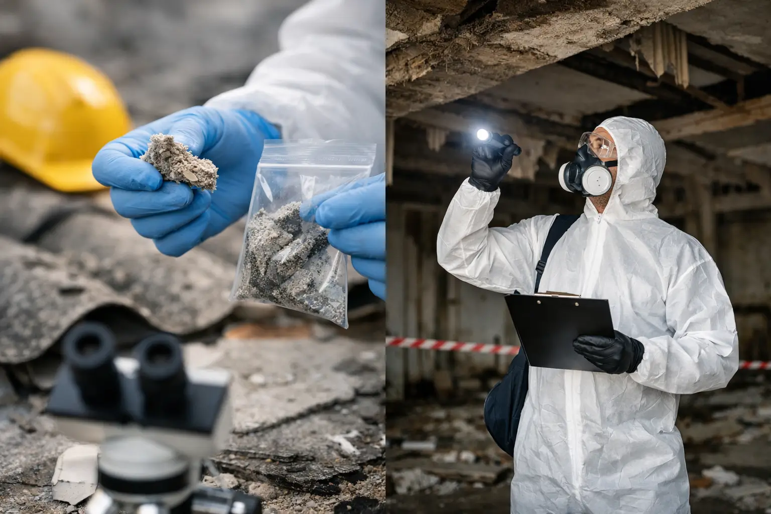 Asbestattest versus asbestinventaris: verschil