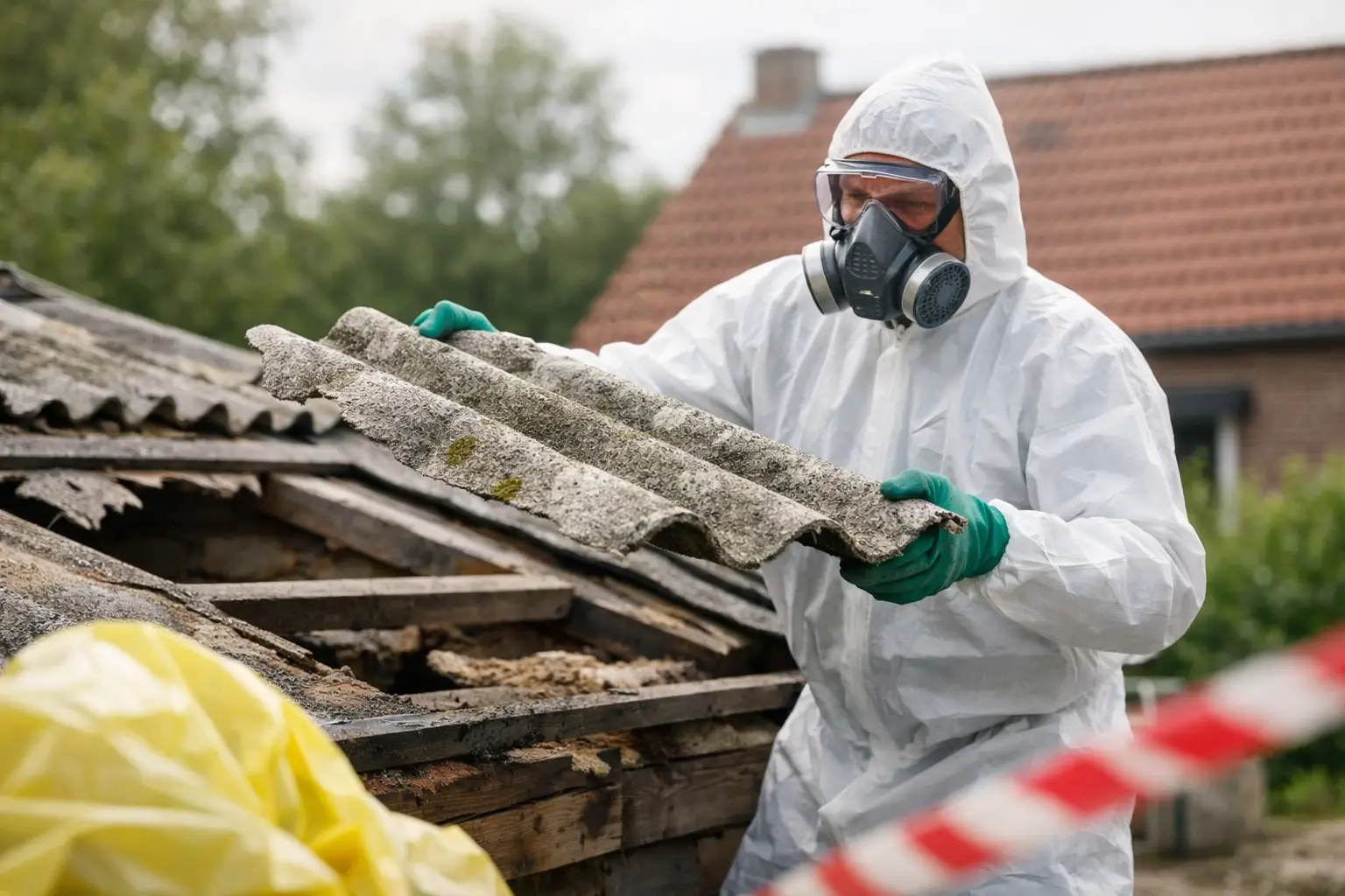 Mag ik asbest zelf verwijderen in Vlaanderen?
